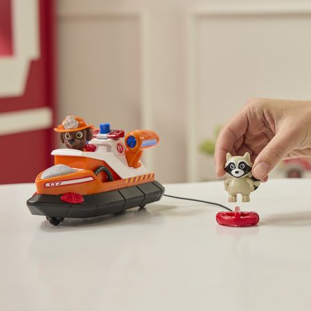 Psi Patrol Fire Rescue Zuma Łódź Ratownicza Zestaw Z Figurką