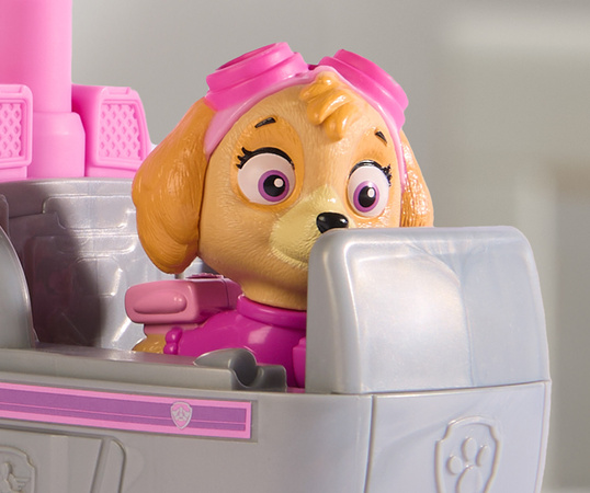 Psi Patrol Pojazd Skye Helikopter i Figurka + Maskotka 15 cm