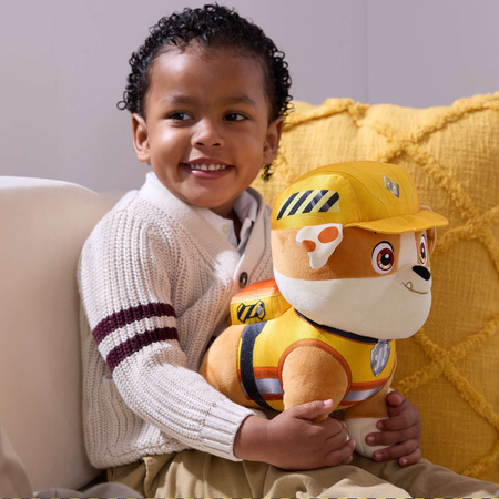 Psi Patrol Maskotka Rubble pluszak Rubble i jego ekipa 30 cm