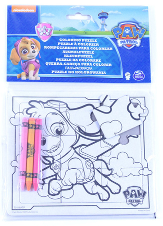 Spin Master Psi Patrol Skye Puzzle do kolorowania BRAK OPAKOWANIA