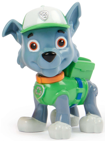 Psi Patrol 2w1 Śmieciarka Rocky Figurka Pojazd Transformujący Eco