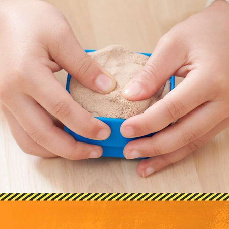 Psi Patrol Rubble i jego Ekipa Rubble&Crew Bark Yard Crane Tower Duży zestaw Dźwig 60cm żółty Buldożer z figurką i piaskiem kinetycznym + akcesoria Dźwięk