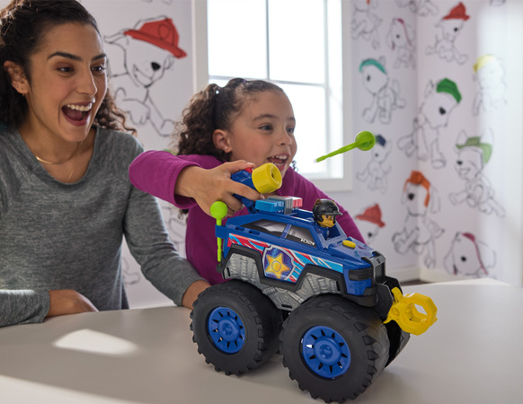 Psi Patrol Chase Pojazd Terenowy Rescue Cruiser Deluxe Światło Dźwięk 28 Cm