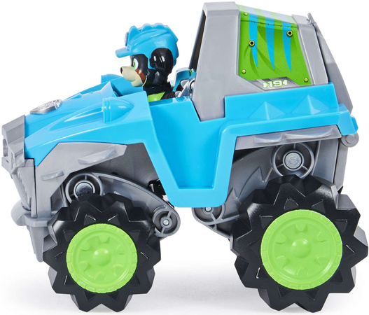 Psi Patrol 3w1 Dino Rescue figurka Rex duży pojazd samochód + dinozaur niespodzianka