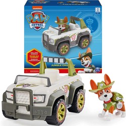 Psi Patrol Tracker figurka + pojazd terenowy