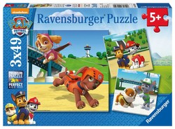 Ravensburger Puzzle Psi Patrol 3 układanki 