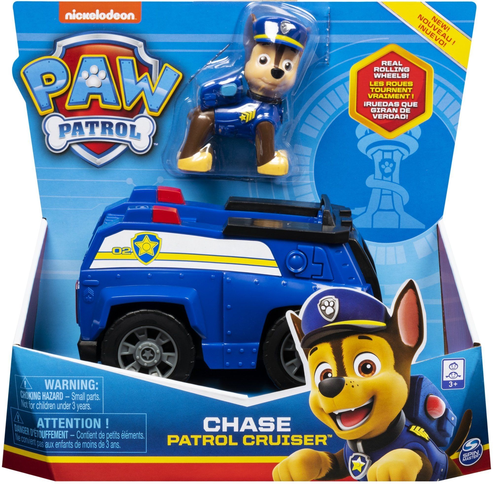 Spin Master Psi Patrol Chase Zestaw ratunkowy i pojazd