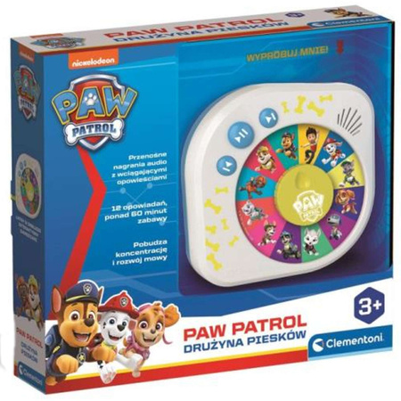 Clementoni Przenośny Gawędziarz Psi Patrol Drużyna Piesków 