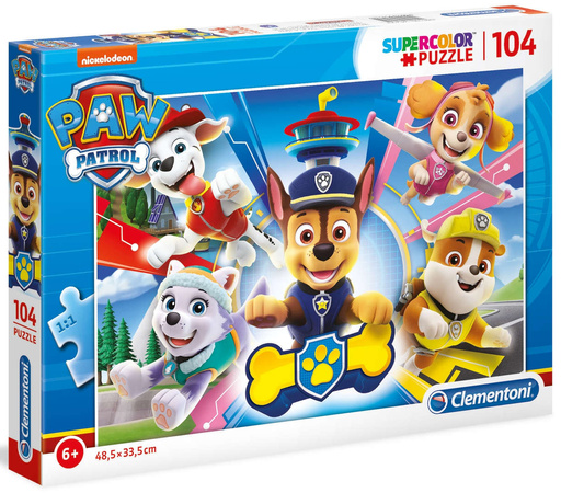 Clementoni Puzzle Psi Patrol 104 elementy