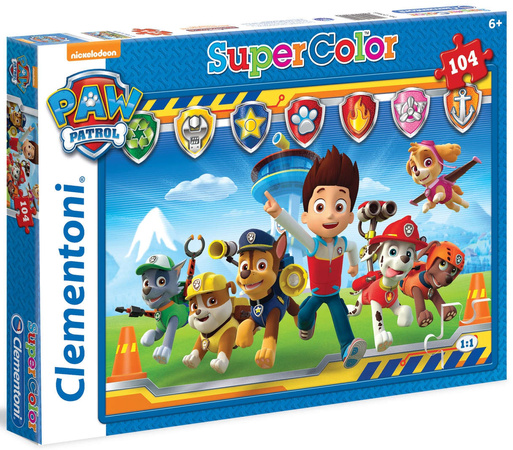Clementoni Puzzle Psi Patrol 104 elementy
