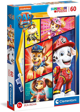 Clementoni Puzzle Psi Patrol The Movie 60 elementów