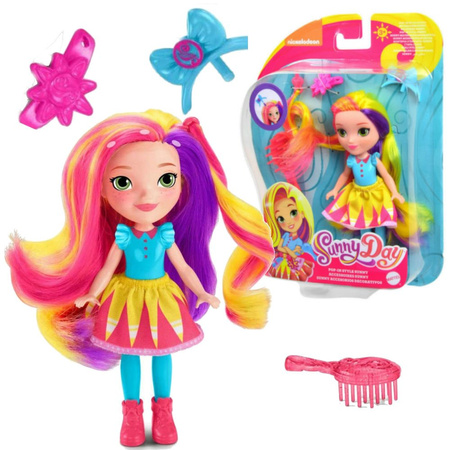 Mattel Sunny Day Pogodna Lalka + akcesoria do stylizacji