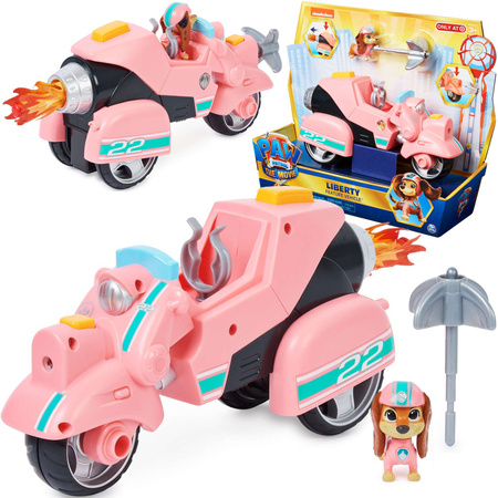 OUTLET Psi Patrol The Movie pojazd Liberty + figurka USZKODZONE OPAKOWANIE