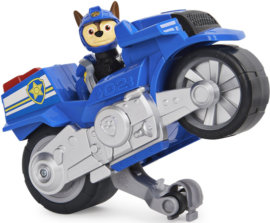 Psi Patrol 2w1 Chase Deluxe Motopieski Moto Pups Motor Motocykl Pojazd + figurka