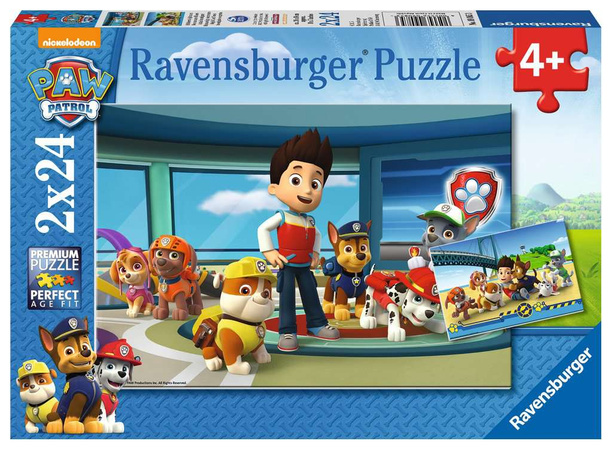 Ravensburger Puzzle Psi Patrol 2x24