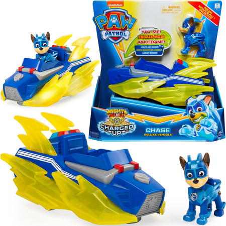 Spin Master Zestaw DELUXE Chase Figurka z pojazdem Kosmopieski Mighty Pups